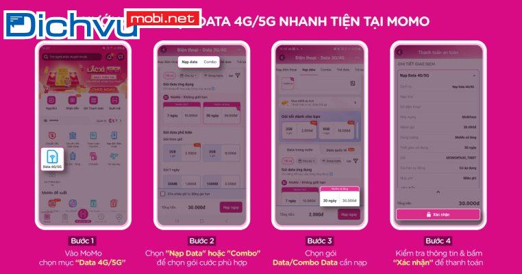 Đăng ký gói cước 4G MobiFone 50k 1 tháng 100GB siêu dễ