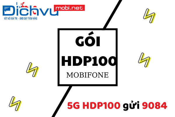 Gói HDP100 MobiFone ưu đãi 3GB + 100 phút gọi miễn phí