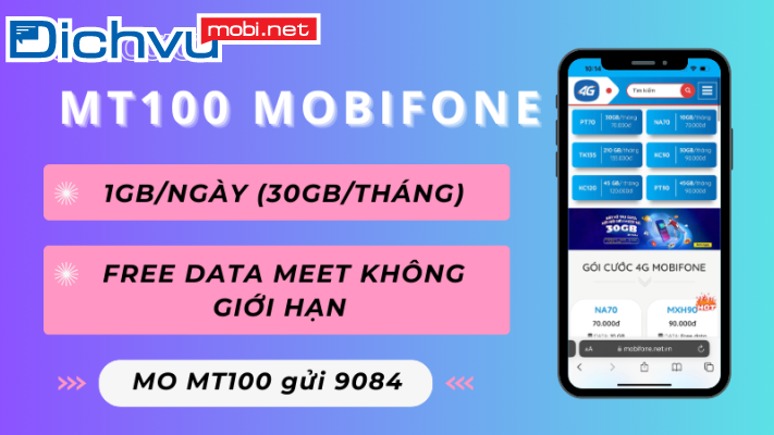 Chi tiết về gói MM 100K của MobiFone đang được săn đón