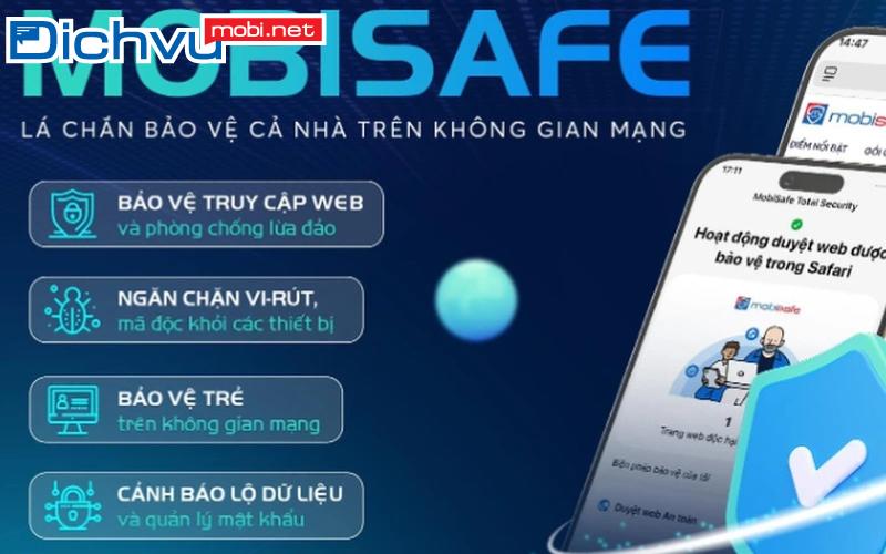Gói MobiSafe giúp bảo vệ thiết bị di động khỏi virus, mã độc và các nội dung độc hại