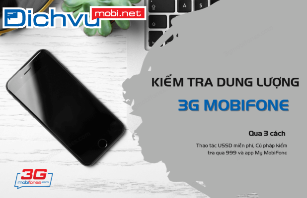 Hướng dẫn kiểm tra data trên thuê bao 3G Fast Connect MobiFone