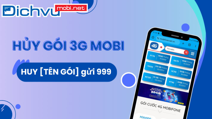 Cú pháp hủy gói HD120 MobiFone qua tổng đài 999 thế nào?
