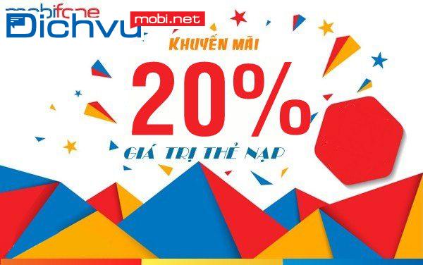 Lịch khuyến mãi 20%, hòa mạng trả trước, trả sau MobiFone tháng 2 2020