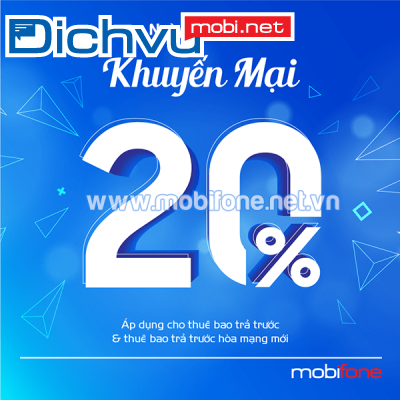 Lịch khuyến mãi MobiFone tháng 9 2020 trả trước, trả sau