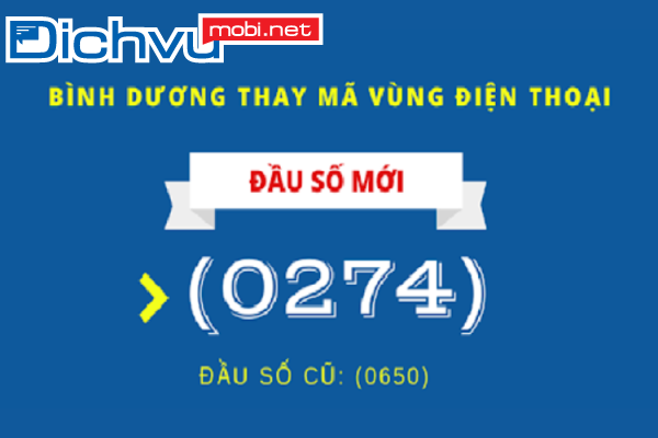 Mã vùng điện thoại cố định Bình Dương là số bao nhiêu?
