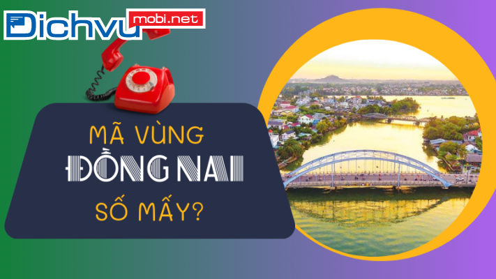 Mã vùng điện thoại Đồng Nai là số mấy?