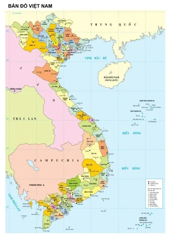 Danh sách mã vùng điện thoại Việt Nam trên 63 tỉnh thành