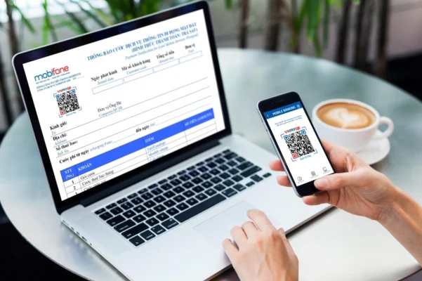 Hướng dẫn quét mã QR thanh toán cước trả sau MobiFone